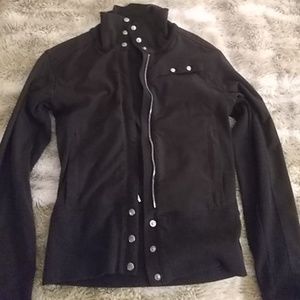 Nau black/brown jacket sz s